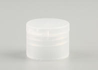 Plastic pp de ShampooKroonkurk van geribbelde Oppervlakte Kosmetische Kroonkurken