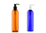 De blauwe Oranje Plastic Kosmetische Fles van de de Lotionpomp van de Flessen niet Morserij
