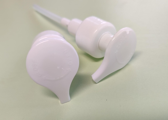 Aangepaste, gebruiksvriendelijke pomp van uitstekende kwaliteit, 24/28MM, met links-rechts vergrendeling voor lotion, crème en vloeistoffen