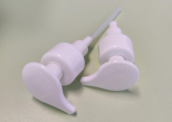 Aangepaste, gebruiksvriendelijke pomp van uitstekende kwaliteit, 24/28MM, met links-rechts vergrendeling voor lotion, crème en vloeistoffen
