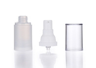 15ml de plastic Kosmetische Pompflessen Zonder lucht berijpten Transparant