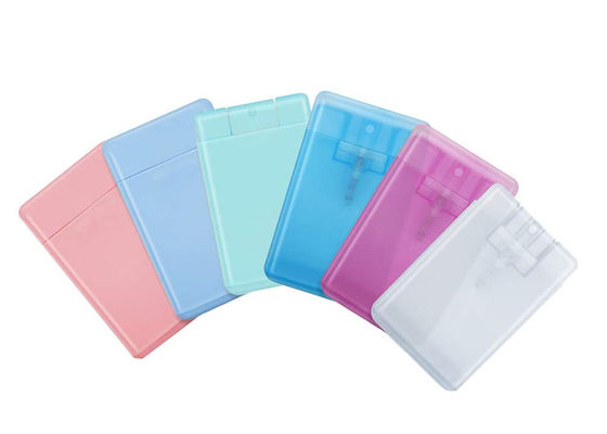 15 ml 20 ml Draagbare dunne creditcard spray parfum fles lekbestendig fijne mist atomizer gemakkelijk voor reizen dagelijks gebruik