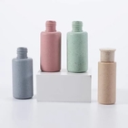 De lege Gepaste kleur van Tarwestraw plastic biodegradable shampoo bottle