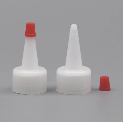 Plastic Draaischroefdop Gerichte Mond GLB voor Samendrukkingsfles 24/410