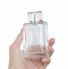 100ml de transparante Vierkante Spuitbus van de de Flessenpomp van het Glasparfum