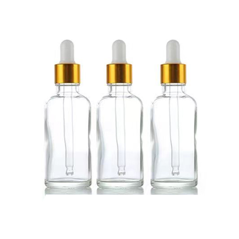 Gepersonaliseerde sluiting en kleur 20g 30g 50g dropper fles voor essentiële olie parfum