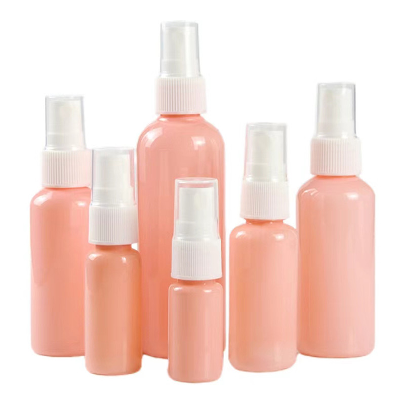 Gepersonaliseerde logo schroefdeksel Plastic mest mist fles voor make-up setting spray