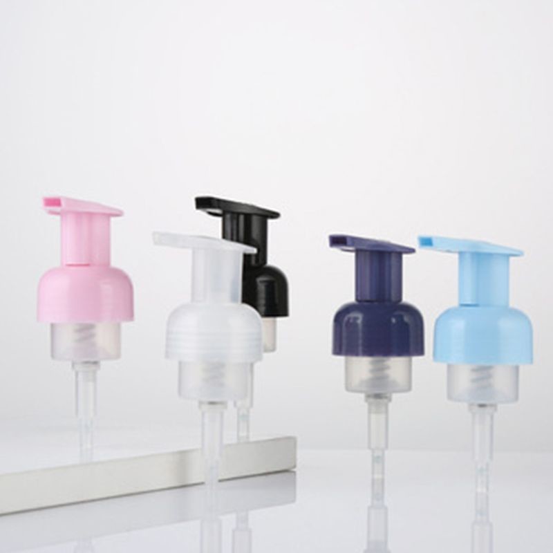 Veelzijdige plastic schuimpompen in levendige kleuren voor reiniging in industriële cosmetica