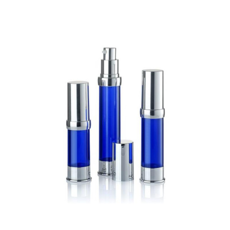 50 ml 120 ml rechte ronde tonerfles Lotion zonder lucht Doppelwand