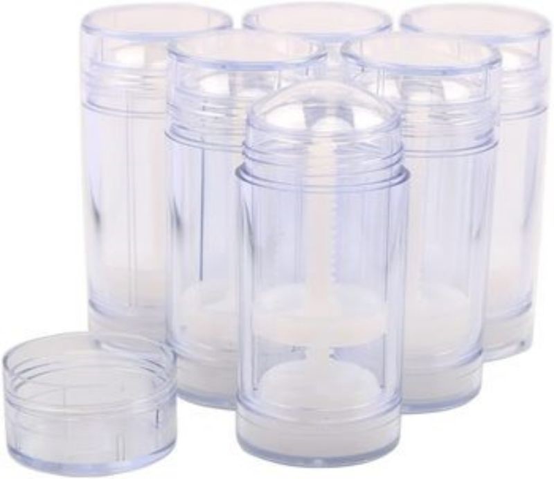 100 g Witte Ronde Stick Deodorant Container Mensen Crème Dagelijkse Deodorant Tube Verpakking