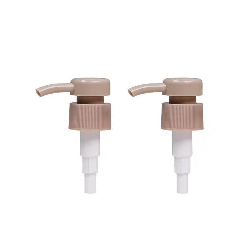 1.5cc dosering lotion pomp voor 24mm 28mm schroef geribde sluiting Multiple cap opties