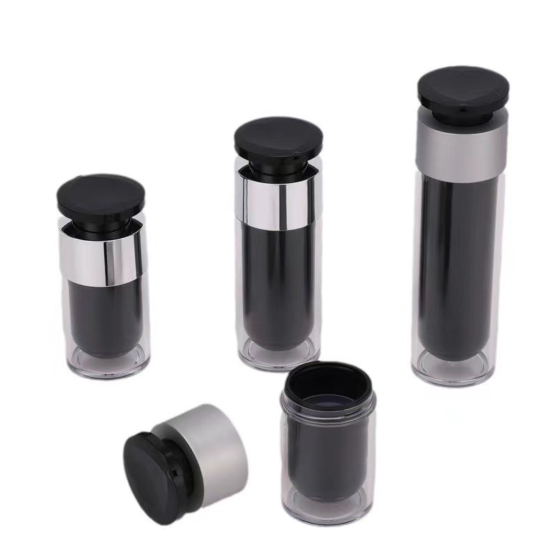 Acrylic Creme Flasje Dames Cosmetische Plastic Jar Voor Gezicht Creme Huidverzorging