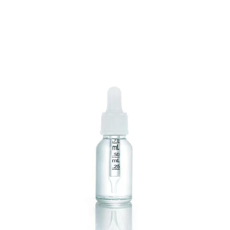 18 mm plastic flesdropper en 10 ml Amber Oil Glass essentiële oliefles voor reizen of thuis