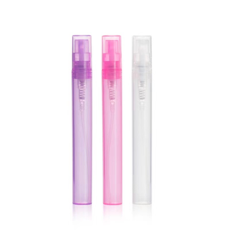 10 ml Duidelijke Mini Spray Parfum Glas Proeffles Met Plastic Spray Pump Leakproof Ja