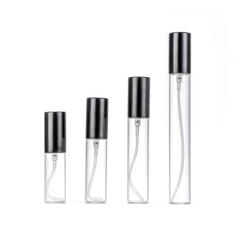 5ml 10ml Groothandel Mini Mist Spray Parfum Glazen Sample Fles Met Plastic Spray Pomp