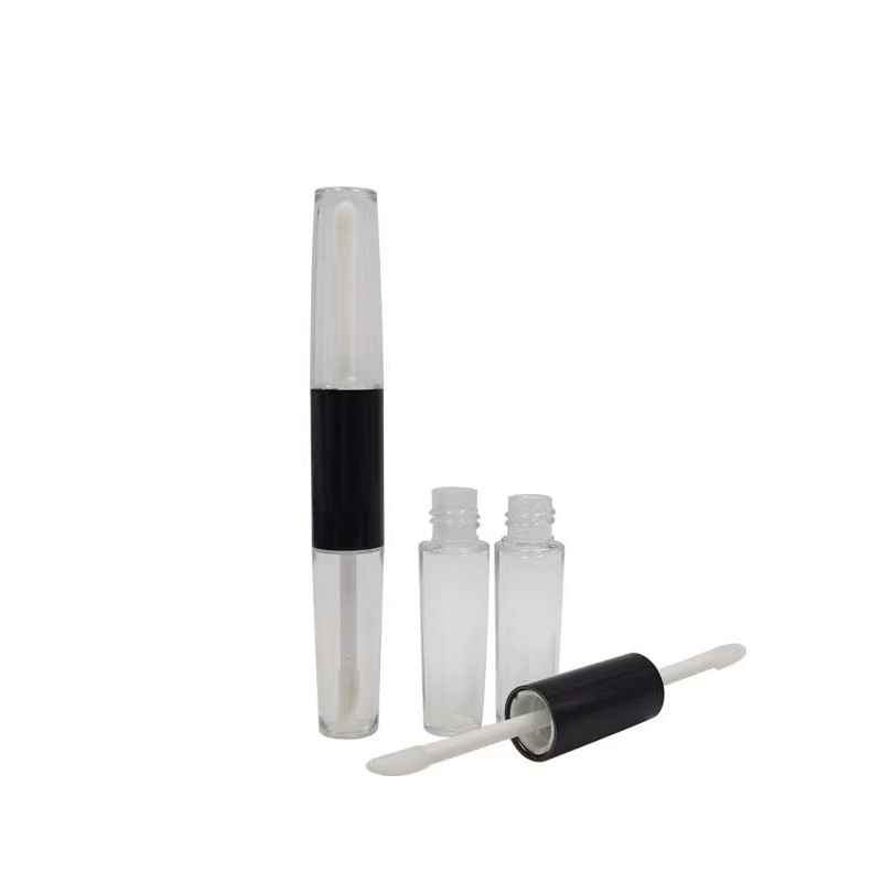 Plastic Material Custom Lipstick Tube 10 ml voor Liquid Cream Square Container Cosmetische verpakking