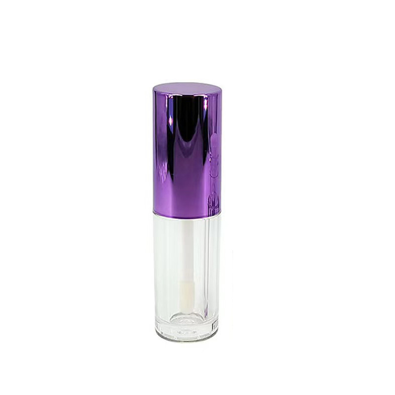 Custom 3.5g 5g lege lippen lippenstift buis met rubberen zegel schroef sluiting plastic lippenstift buis voor cosmetische container verpakking