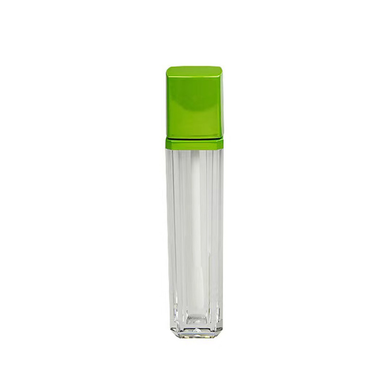 Groothandel 3.5g 5g lege lippen lippenstiftbuis met rubberen zegel schroef sluiting Plastic lippenstiftbuis voor cosmetische verpakking
