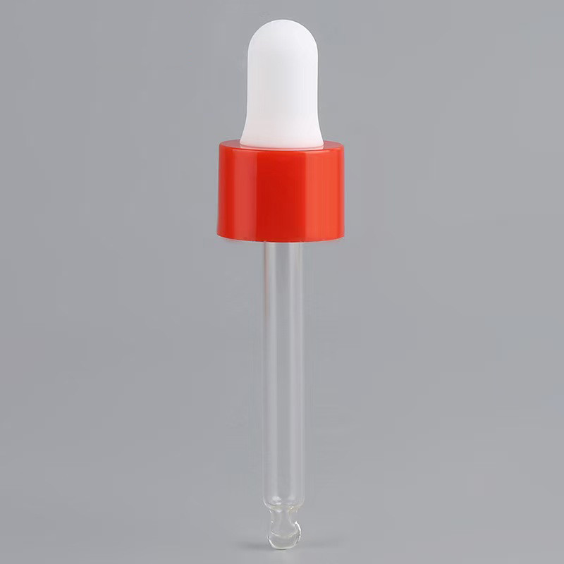 Aanpasbare kleur 18 mm 24 mm gladde PP-druppelmachine met plastic pipet voor nauwkeurige metingen