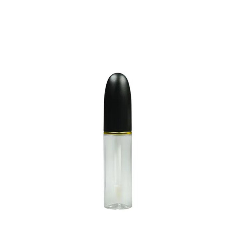 Lippenstiftbuis met rubberen zegel schroef sluiting Plastic Lipbalmbuis voor cosmetische container