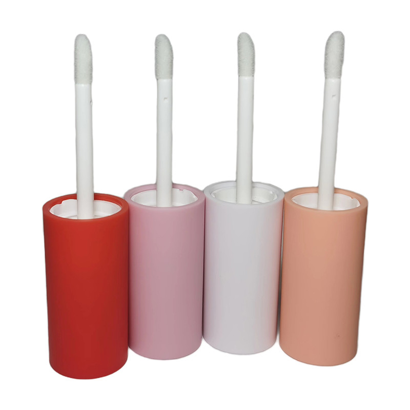 Verpakking Leeg 6 ml Helder Lipgloss Tubes Wand Ronde Custom Logo Lipgloss Tubes