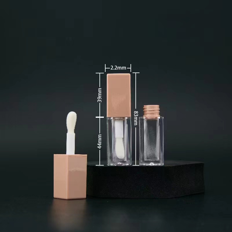 Glanstubes voor lippenstift en mascara Printing Screen printing PET-tubes Transparent Cute
