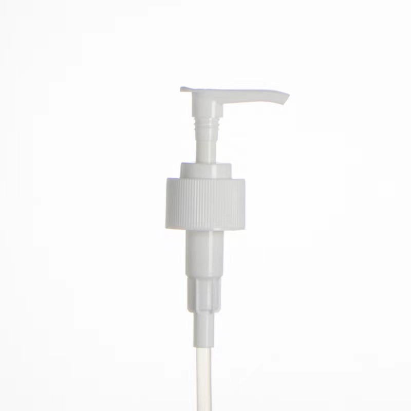 24mm 28mm Custom Kleur Ribbed Closure PP Plastic Lotion Pump