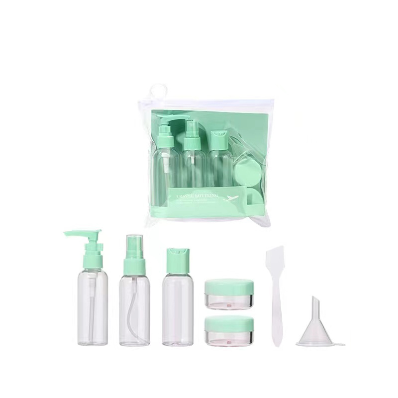 Reisset Flesjes Set Draagbaar Navulbaar Plastic Shampoo Huidverzorging Spray Lotion Reis Cosmetica