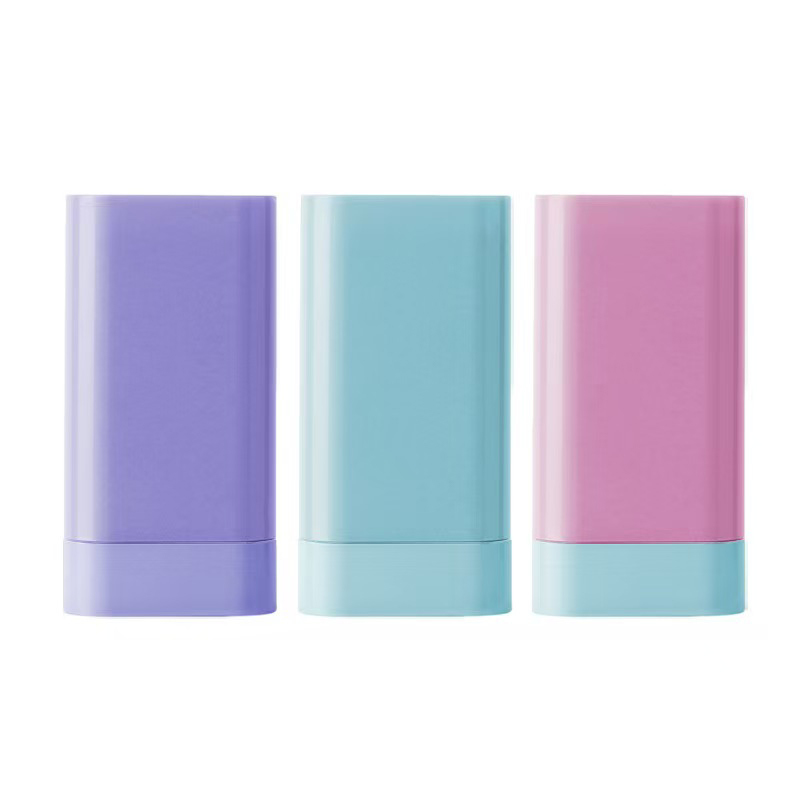 Op maat gemaakte 20g lege deodorant stok Bottom Swivel met lente balsem fles Cosmetische blush buis Plastic verpakkingscontainer herbruikbaar