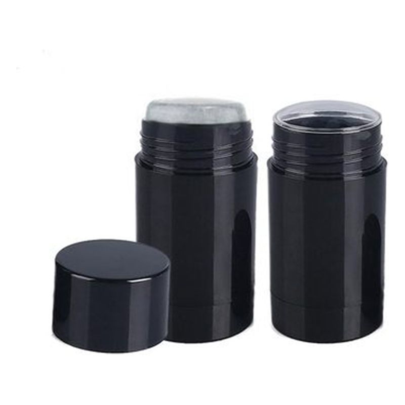 Aangepaste hoogwaardige 10g lege blush stick fles deodorant balsem stick top rotatie cosmetische plastic verpakking container herbruikbaar