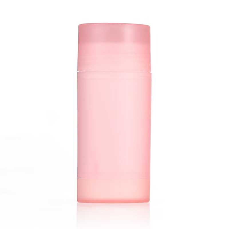 Nieuw ontwerp 35g 50g 75g PP dubbele schaal body geur deodorant balsem stick container