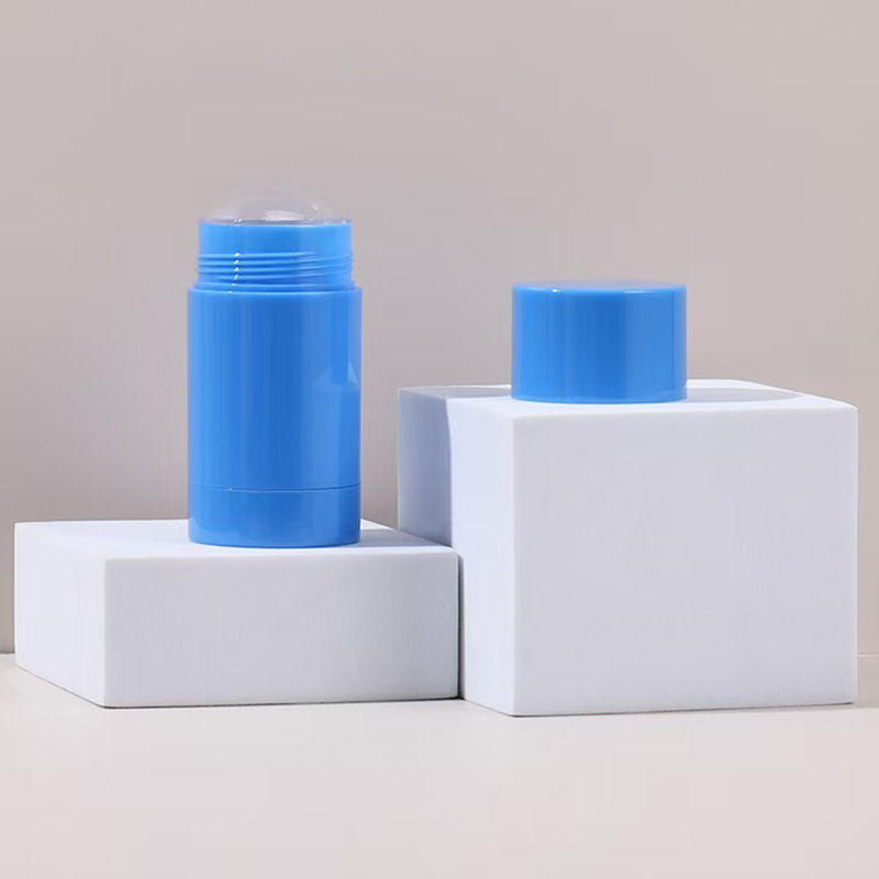 Nieuwe Verschijning 15g 30g 50g 75g 100g AS Plastic Ronde Vorm Lichaam Parfum Lege Deodorant Stick