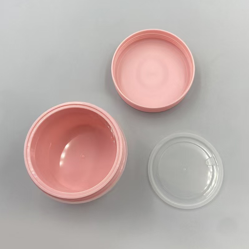 Matt Oppervlak Eco Friendly 80g Verschillende Kleuren Leeg Ronde Vorm PP Plastic Cream Jar