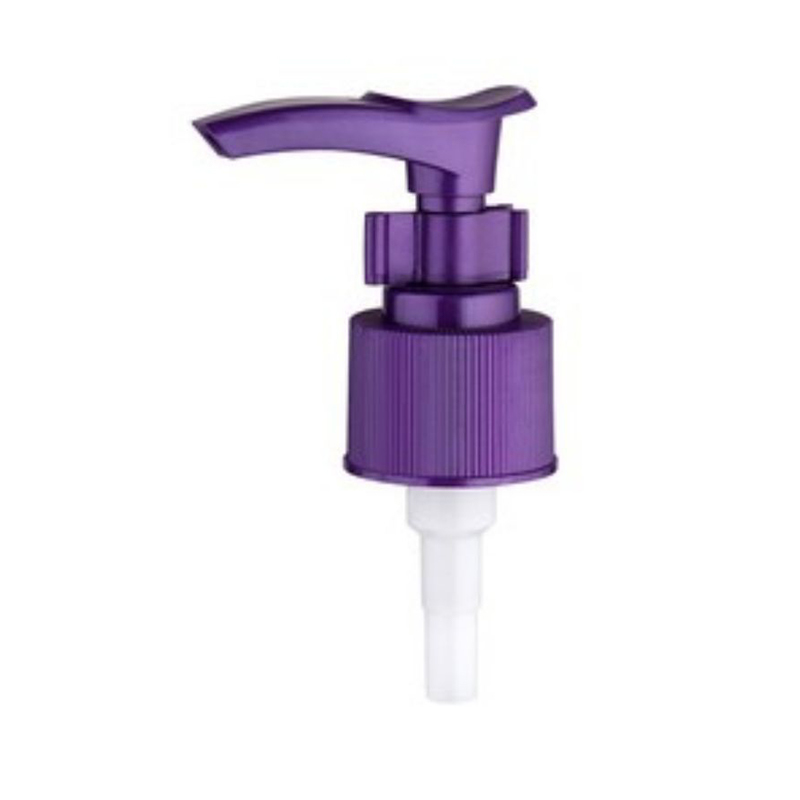 Meerdere kleuren schroefontwerp lotion dispenser pomp met clip ondersteuning 24mm 28mm Grootte