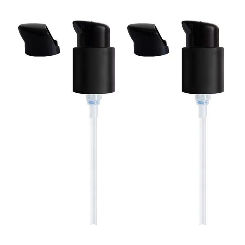 24/410 Plastic Cosmetic Foundation Treatment Cream Pump voor flessen Plastic huidverzorging verpakking met spuit voor flessen Industrieel verpakken