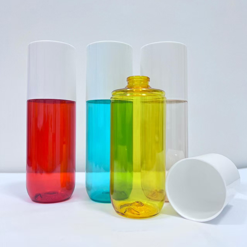 150 ml 20 mm hals hervulbare cosmetische dispenser PET fles conditioner lotion huidverzorging fles