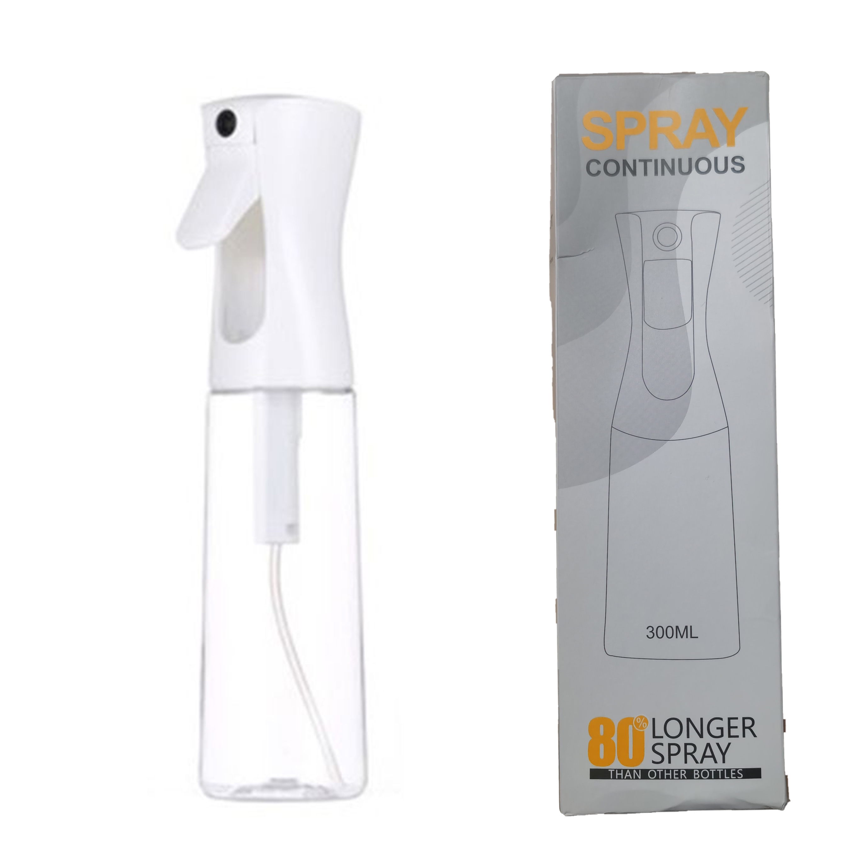 200ml 300ml 500ml Continue Fijne Mist Sprayer Elke Kleur PET Sprayfles Continue Sprayer voor Haarstyling