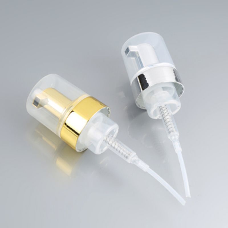40 mm 42 mm Mousse Foam Pump Dispenser Alle elektroplaat foam gezichtsreinigers Goud foam pomp