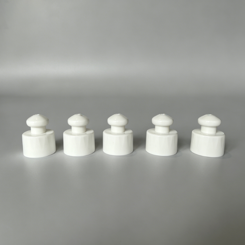 28 mm Push Pull Plastic Sports Cap voor flessen Verspreidingskappen voor flessen Plastic Screw Cap