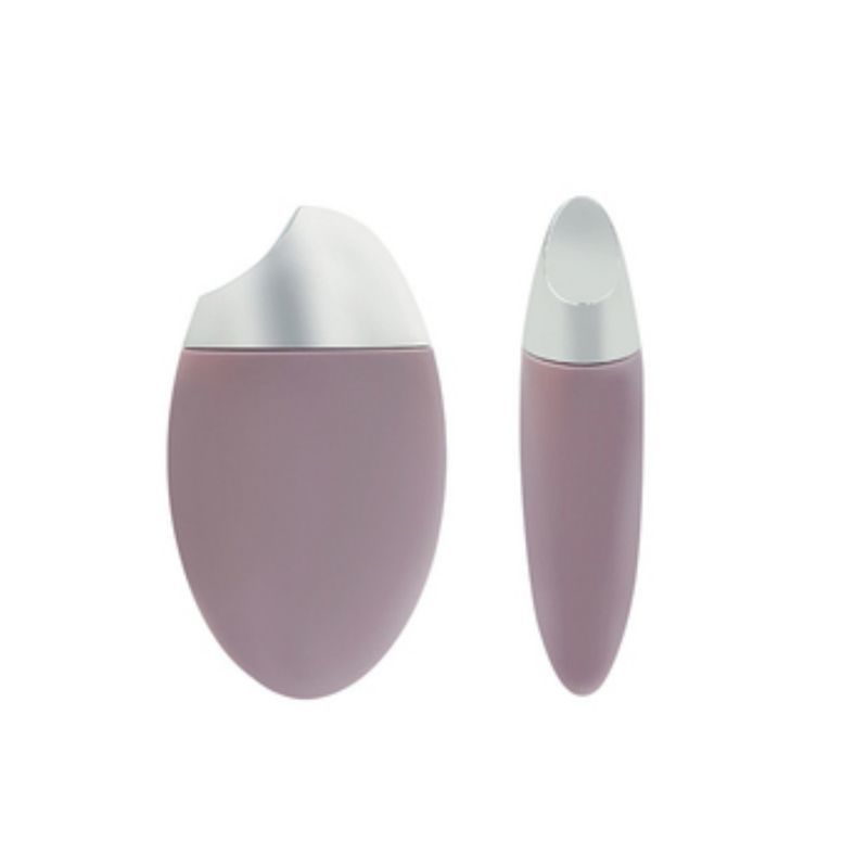 Cute Pink Egg-Shaped PET Bottle 50ml Sun Protection Serum Travel Size Packaging