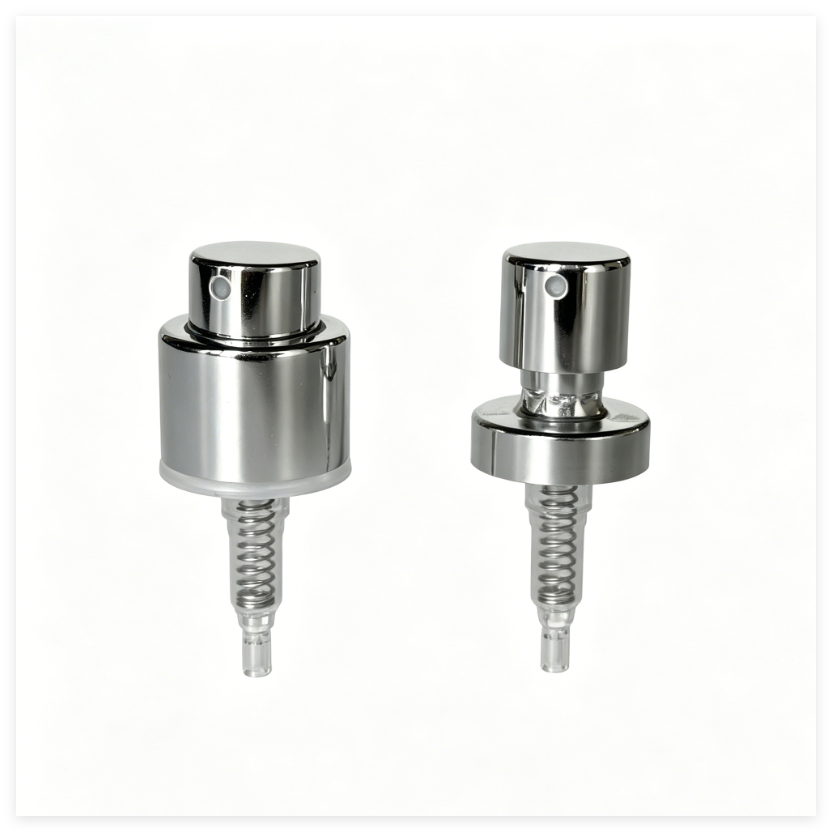 15 mm Crimp-on Aluminium Fine Mist Sprayer Pump 0.15cc Output Parfum Spray Nozzle voor cosmetische fles