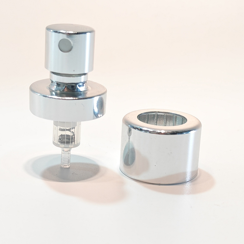 Premium Aluminium fijne mist sproeier met 13mm/15mm/20mm nekgroottes in goud/zilver voor goed afdichtende cosmetische flessen