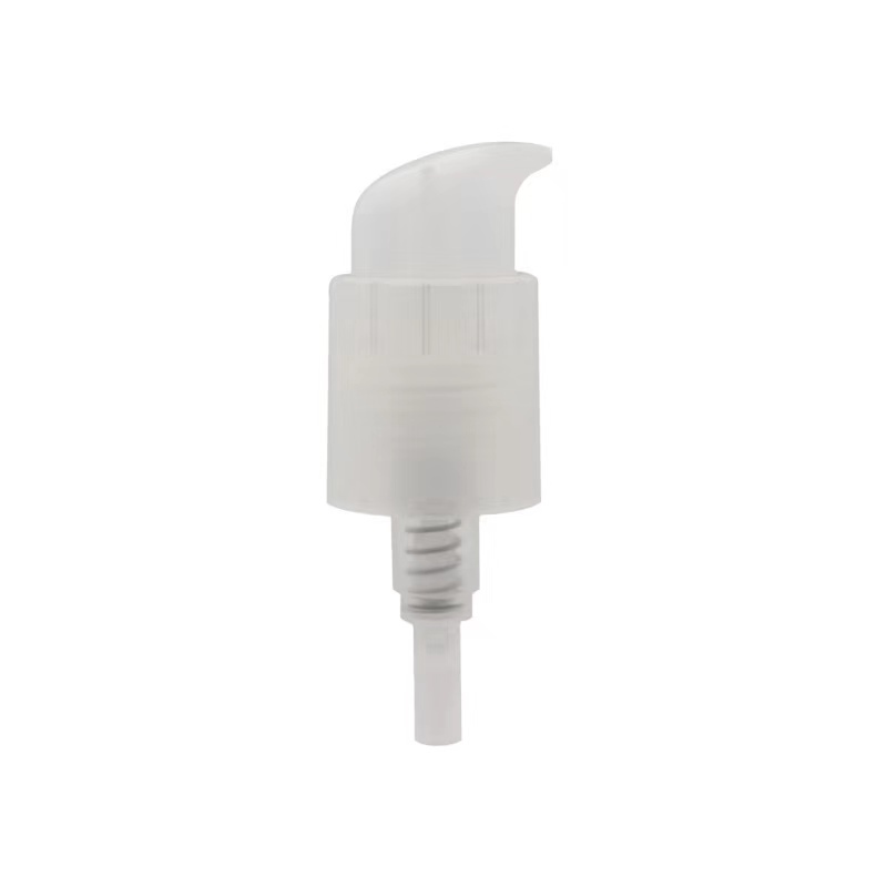 PP Plastic Lotion Pump Dispenser 24/410 Zwart Wit Zilveren Elektroplate Crème Pump Head voor Cosmetic Serum Foundation Packaging