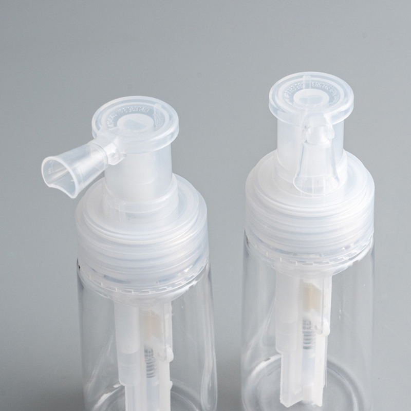 35 gr Duidelijk Doorzichtig Poeder Spray Fles Leeg Plastic Press Poederpomp Dispenser voor Hair Dry Cleaning