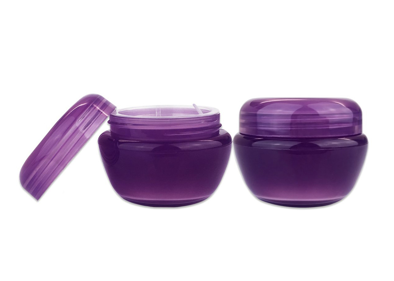 Oogschaduwen Lege cosmetische potten Plastic zalfpotje met binnenvoering