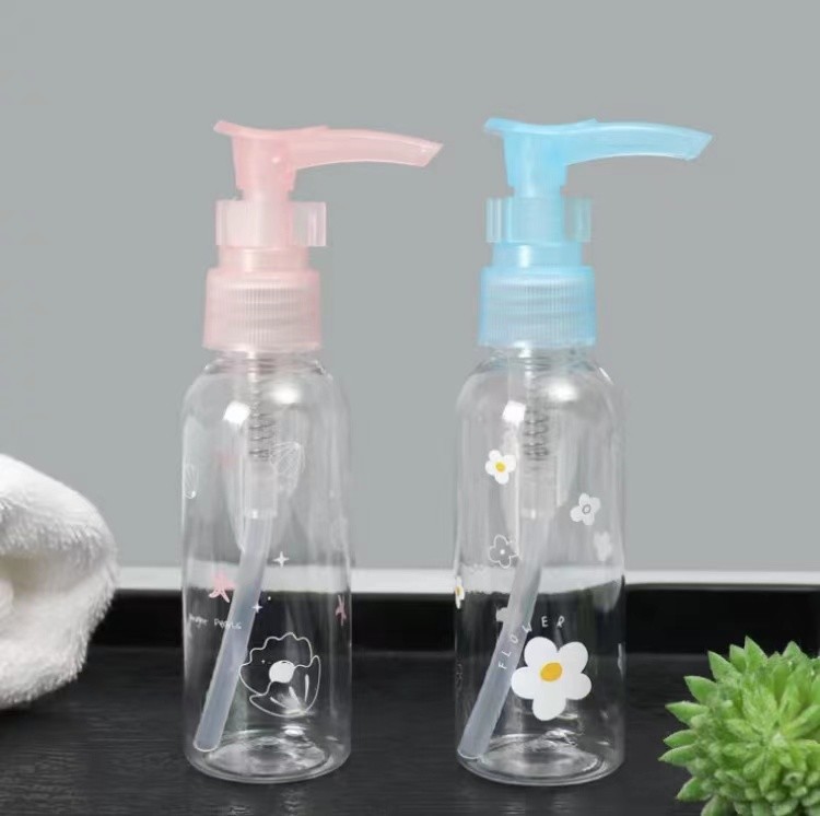 Transparante de Reisfles van de HUISDIERENpomp voor Shampoo en Douchelotion