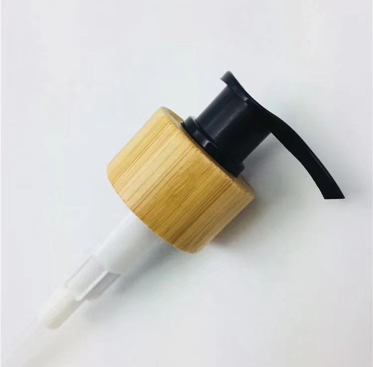 24 / 28mm het Kosmetische van de de Automaatpomp van de Lotionzeep Echte Houten Bamboe