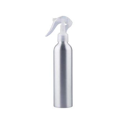 100ml 150ml 250ml Zilver geanodiseerde aluminium fles Cosmetische verpakking Aluminium fles