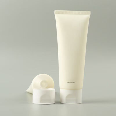Wholesale 30g 50g 100g Hand Cream Skin Care Container Diameter 40mm Opening Sealing Option Cosmetic PE Plastic Soft Tube With PP Flip Top Cap