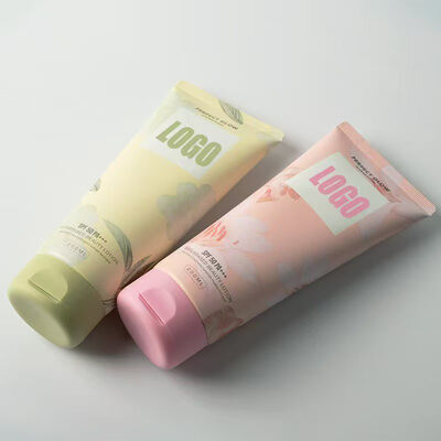 Flip Top Design Plastic Cream Tube met een diameter van 50 mm gebruikt voor huidverzorging cosmetische verpakking